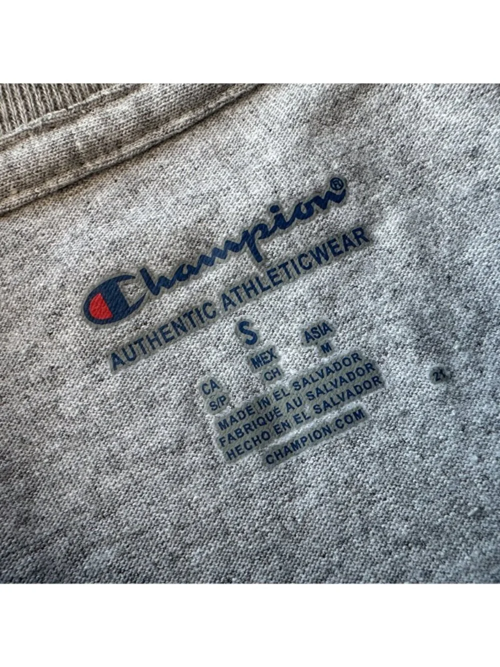 NEW Champion Mens Small Shirt CU Buffaloes Graphic Gray Short Sleeve T-Shirt - Picture 6 of 6